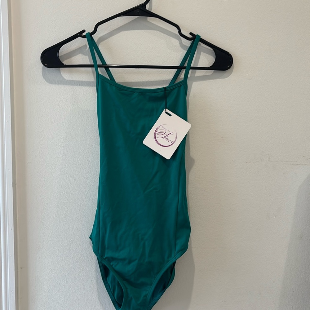 RP energy leotard in galactic green